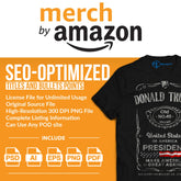 Custom Merch by Amazon T-Shirt Designs with Expert Keyword Research - available at Merch Crafter™