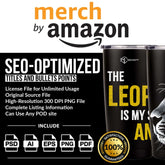 Custom Tumbler Designs & Keyword Research for Merch by Amazon - Tumbler available at Merch Crafter™