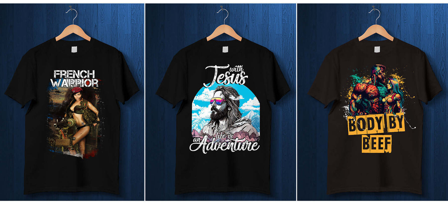 Merch by Amazon design + Title + 2 Bullets Points + Description - available at Merch Crafter™