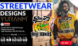 Create Premium Luxury Streetwear Designs for Your Clothing Brand - available at Merch Crafter™