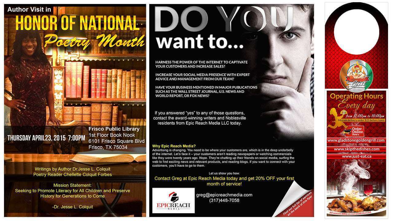 Custom Flyer, Banner, and Social Media Design Services for All Platforms - available at Merch Crafter™