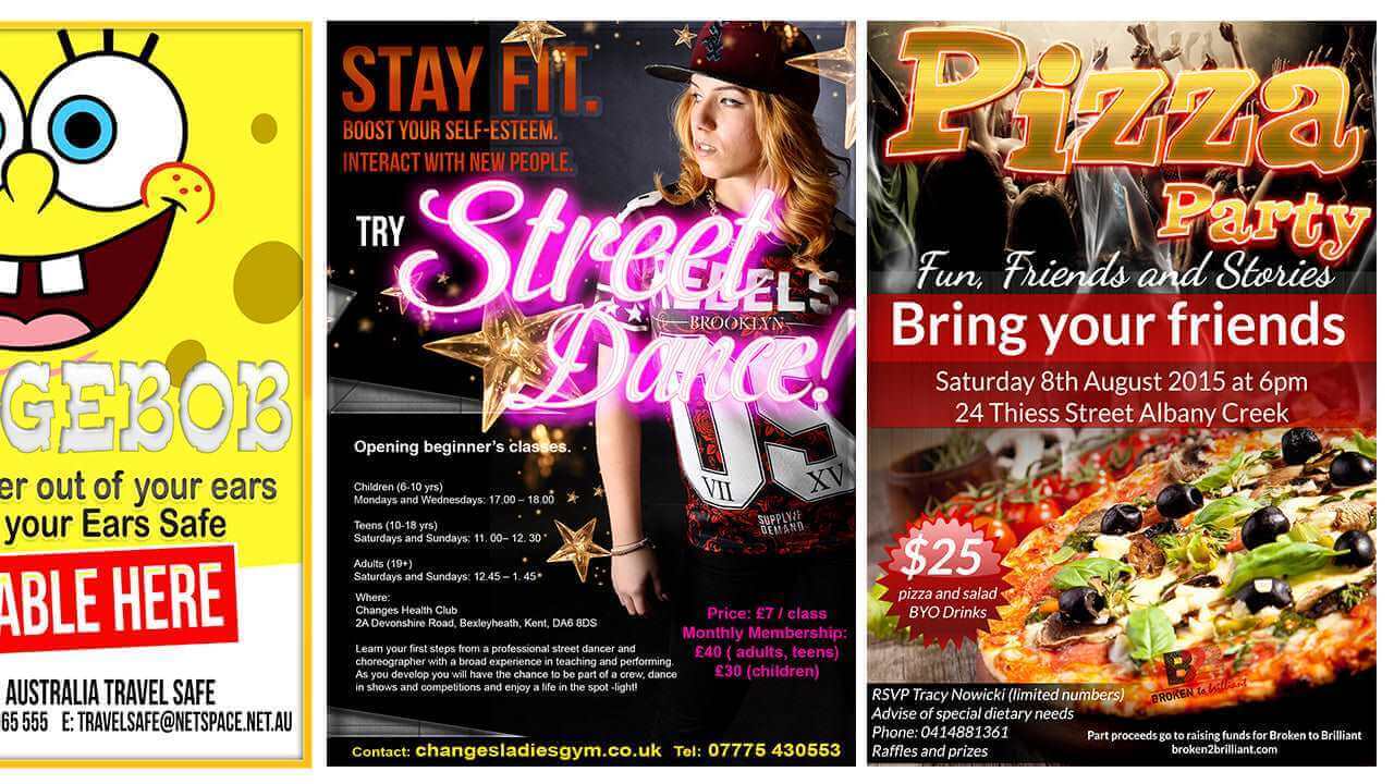 Custom Flyer, Banner, and Social Media Design Services for All Platforms - available at Merch Crafter™