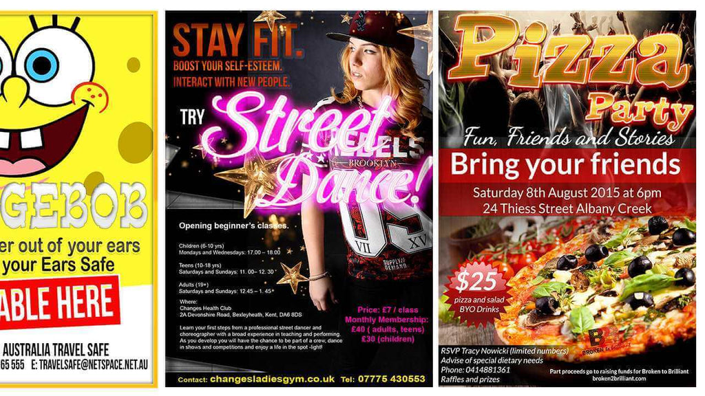 Custom Flyer, Banner, and Social Media Design Services for All Platforms - available at Merch Crafter™