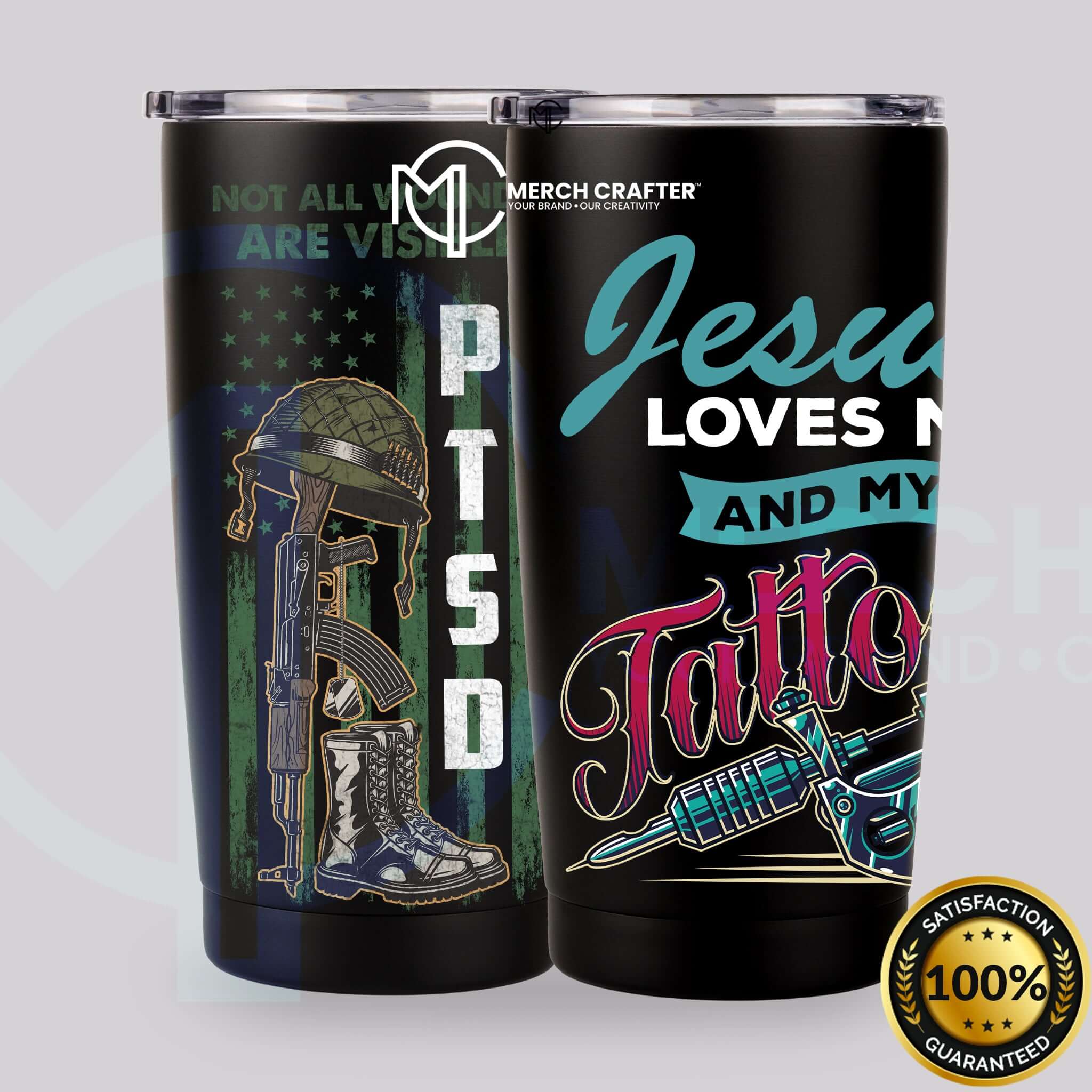 Custom Tumbler Designs & Keyword Research for Merch by Amazon - Tumbler available at Merch Crafter™
