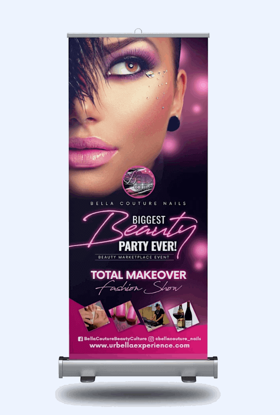 Custom Flyer, Banner, and Social Media Design Services for All Platforms - available at Merch Crafter™