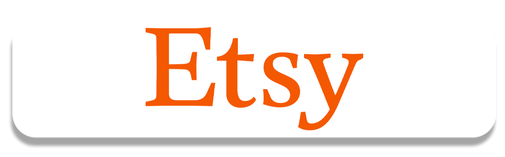 Etsy logo on a white background, showcasing the brand's signature orange color.