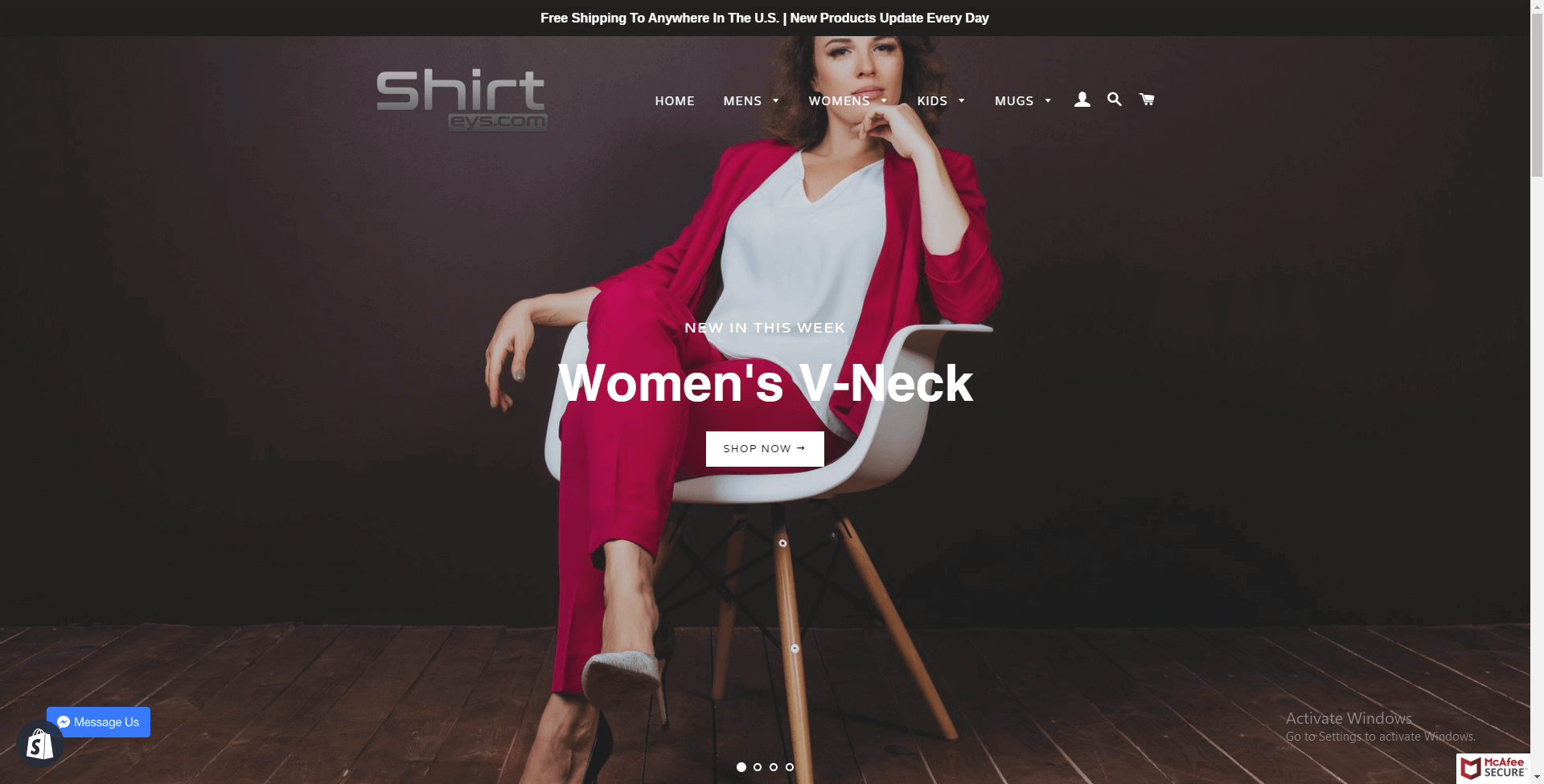 A fully functional Shopify store + Social Media pages - available at Merch Crafter™