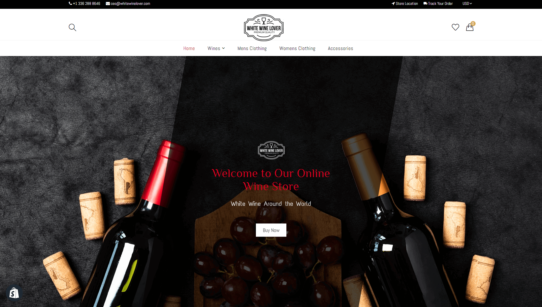 A fully functional Shopify store + Social Media pages - available at Merch Crafter™