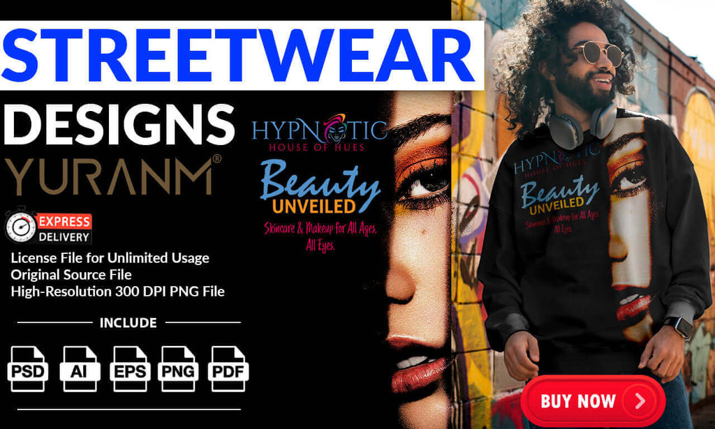 Create Premium Luxury Streetwear Designs for Your Clothing Brand - available at Merch Crafter™