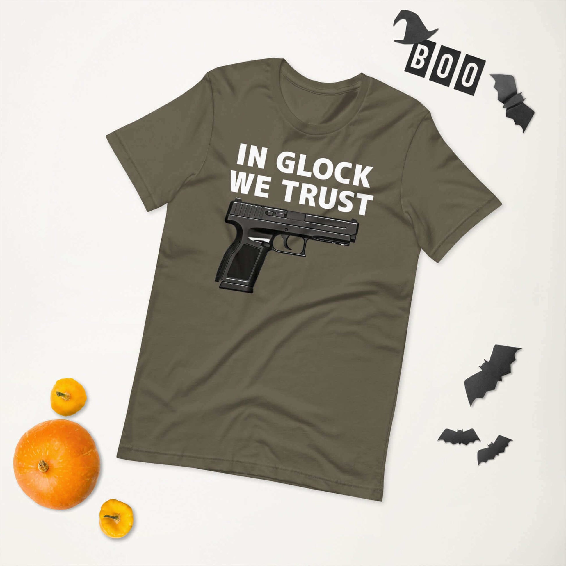 In Glock We Trust Shirt Unisex t-shirt