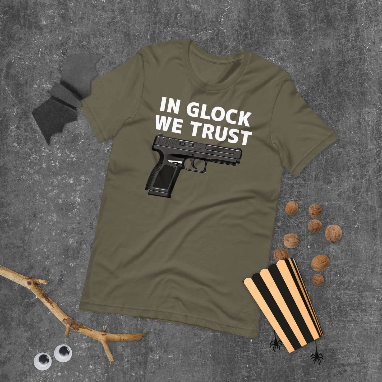 In Glock We Trust Shirt Unisex t-shirt