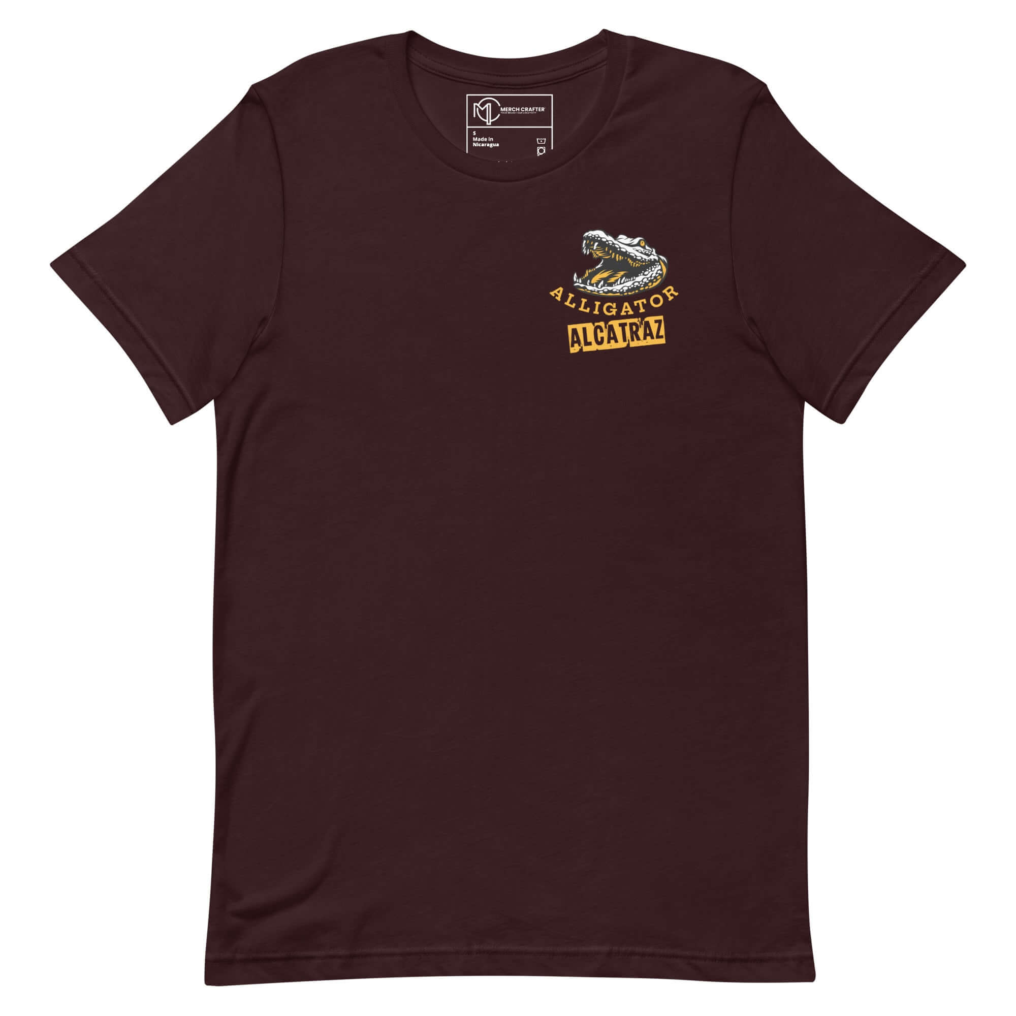 Alligator Alcatraz shirt featuring a gator graphic, perfect for Florida-themed humor and casual wear.